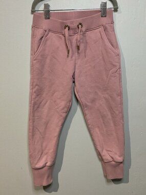 Angel’s Face Girl’s Pink Sweatpants Joggers Slashed Pockets Size 5/6 Drawstrings
